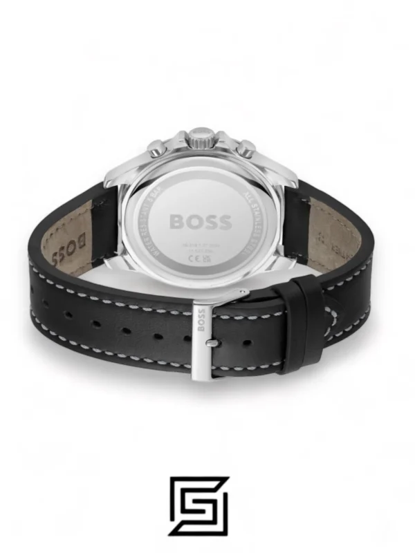 Men,Original Watches Hugo Boss original-watches Gents BOSS Troper Black Leather Strap Watch - 1514055 Boss