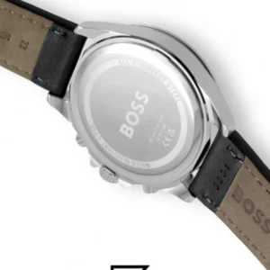 Men,Original Watches Hugo Boss original-watches Gents BOSS Troper Black Leather Strap Watch - 1514055 Boss