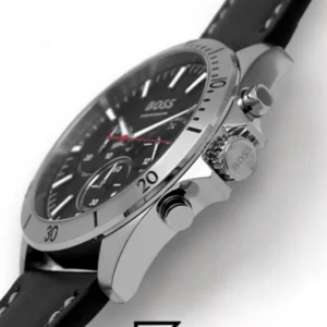Men,Original Watches Hugo Boss original-watches Gents BOSS Troper Black Leather Strap Watch - 1514055 Boss
