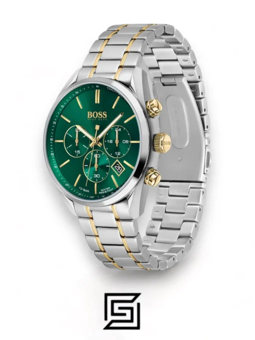 For men,Watches,For men,Original Watches Hugo Boss watches Men's Champion Green Dial Watch - 1513878 Hugo Boss