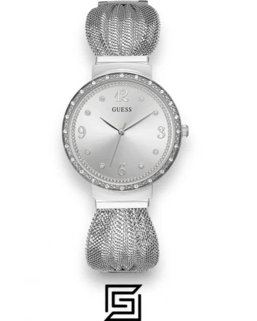 For women,Watches,For women,Original Watches watches Guess Chiffon Analog Silver Dial Women's Watch - W1083L1 Guess