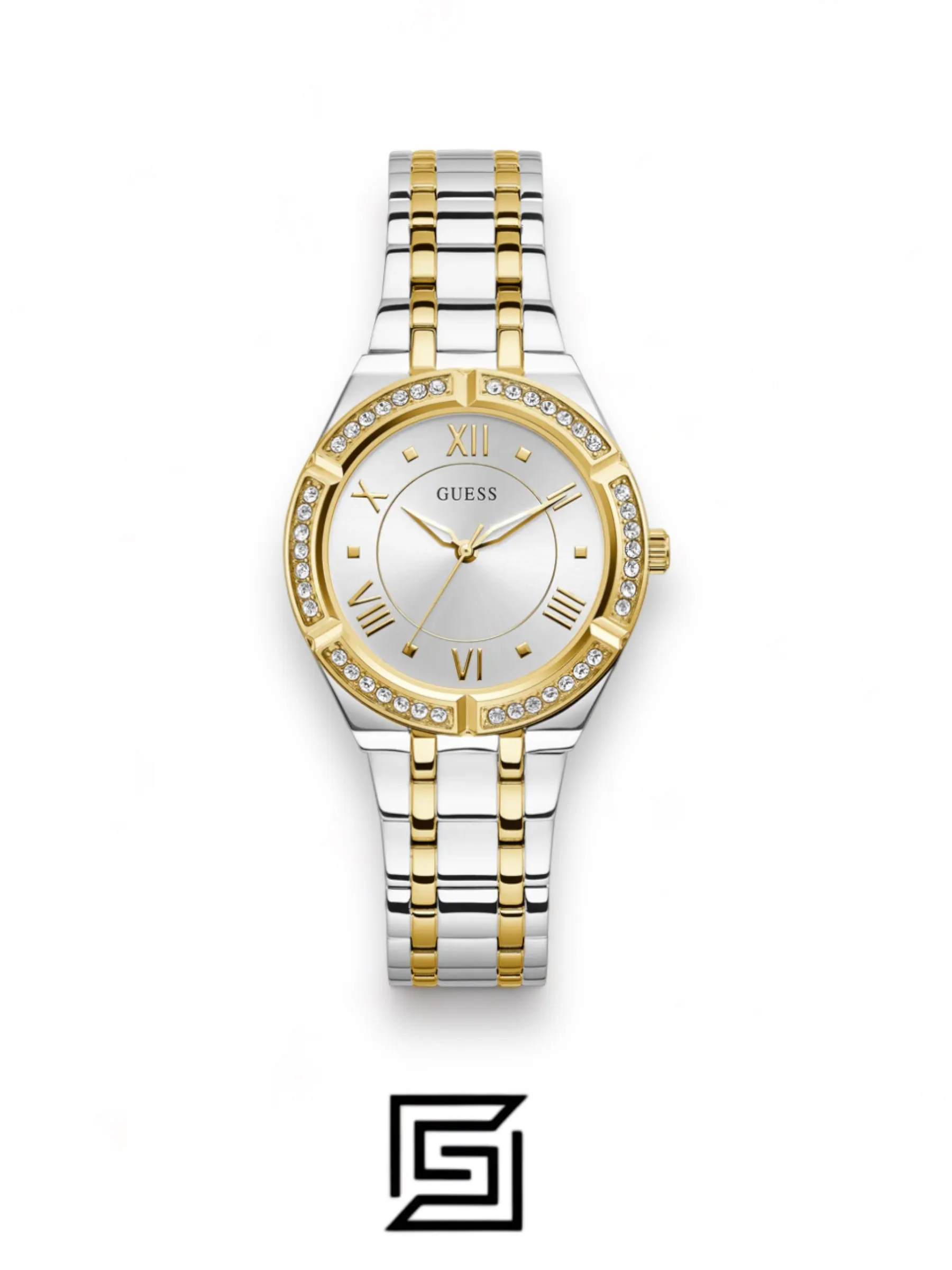 Original Watches,Women watches GUESS Ladies  Two Tone Analog Watch - GW0033L4 Guess
