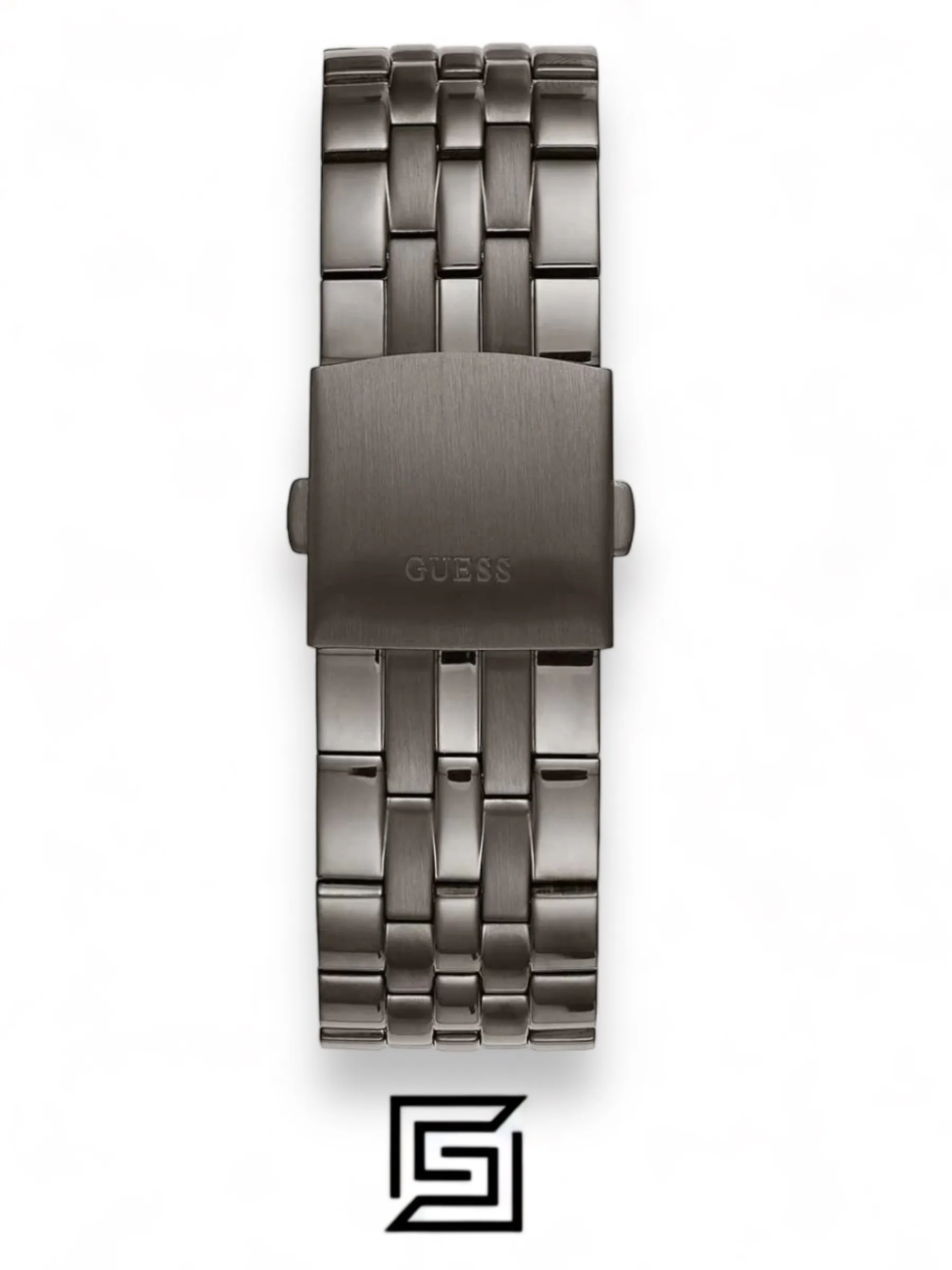Men,Original Watches original-watches Guess Men’s Quartz Grey Stainless Steel Blue Dial - W1107G5 Guess
