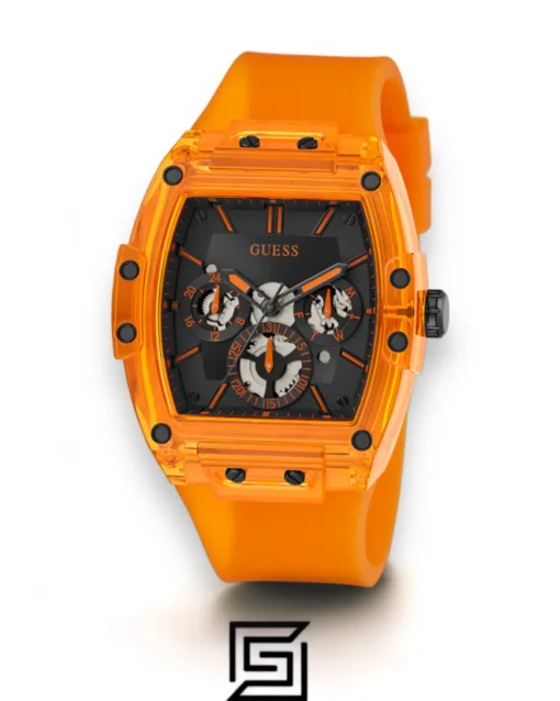 For men,Watches,For men,Original Watches watches GUESS Mens Orange Multi-function Watch - GW0203G10 Guess