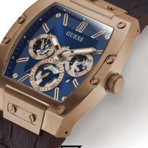 Men,Original Watches watches GUESS Mens Brown Coffee Multi-function Watch GW0202G2 Guess