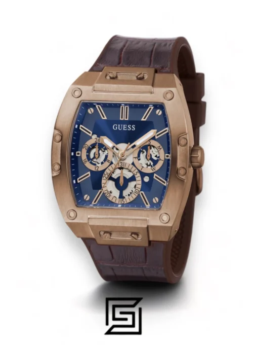 Men,Original Watches watches GUESS Mens Brown Coffee Multi-function Watch GW0202G2 Guess