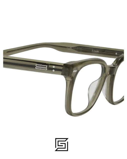 Eyeglasses,Men,Women Gentle Monster eyeglasses EVAN COL.KC1- TRANSPARENT OLIVE Gentle Monster