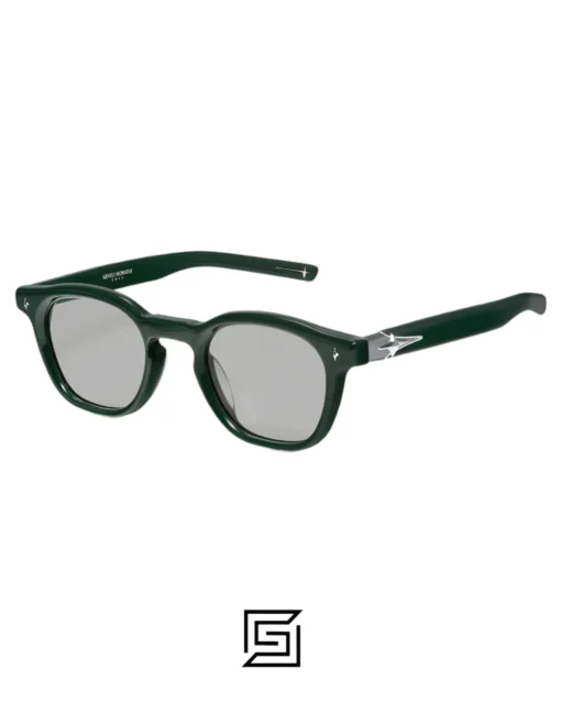 For men,For women,Sunglasses Gentle Monster sunglasses Vonzo GR6 - Green acetate frame Grey lenses Gentle Monster