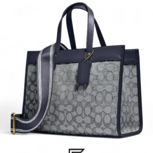 Bags,Leather,Women Coach leather Field Tote 30 In Signature Jacquard C3282 Coach