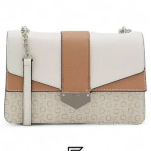 Bags,Leather,Women Guess leather GLEN ELLYN FLAP CROSSBODY Guess