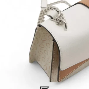 Bags,Leather,Women Guess leather GLEN ELLYN FLAP CROSSBODY Guess