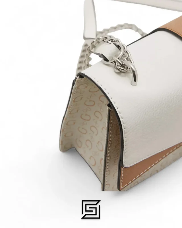 Bags,Leather,Women Guess leather GLEN ELLYN FLAP CROSSBODY Guess