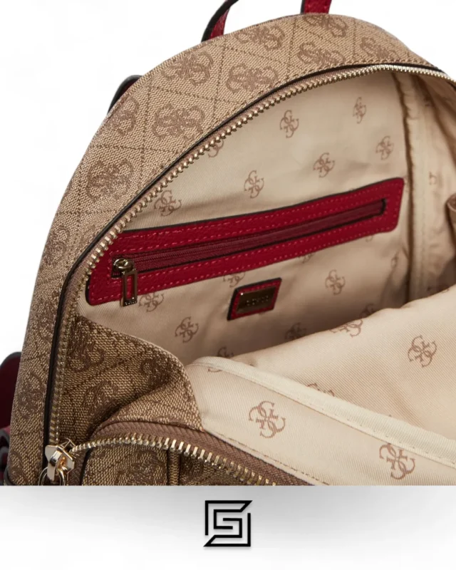 Bags,Leather,Women Guess leather Women's brown backpack HWBS69.95320 Guess