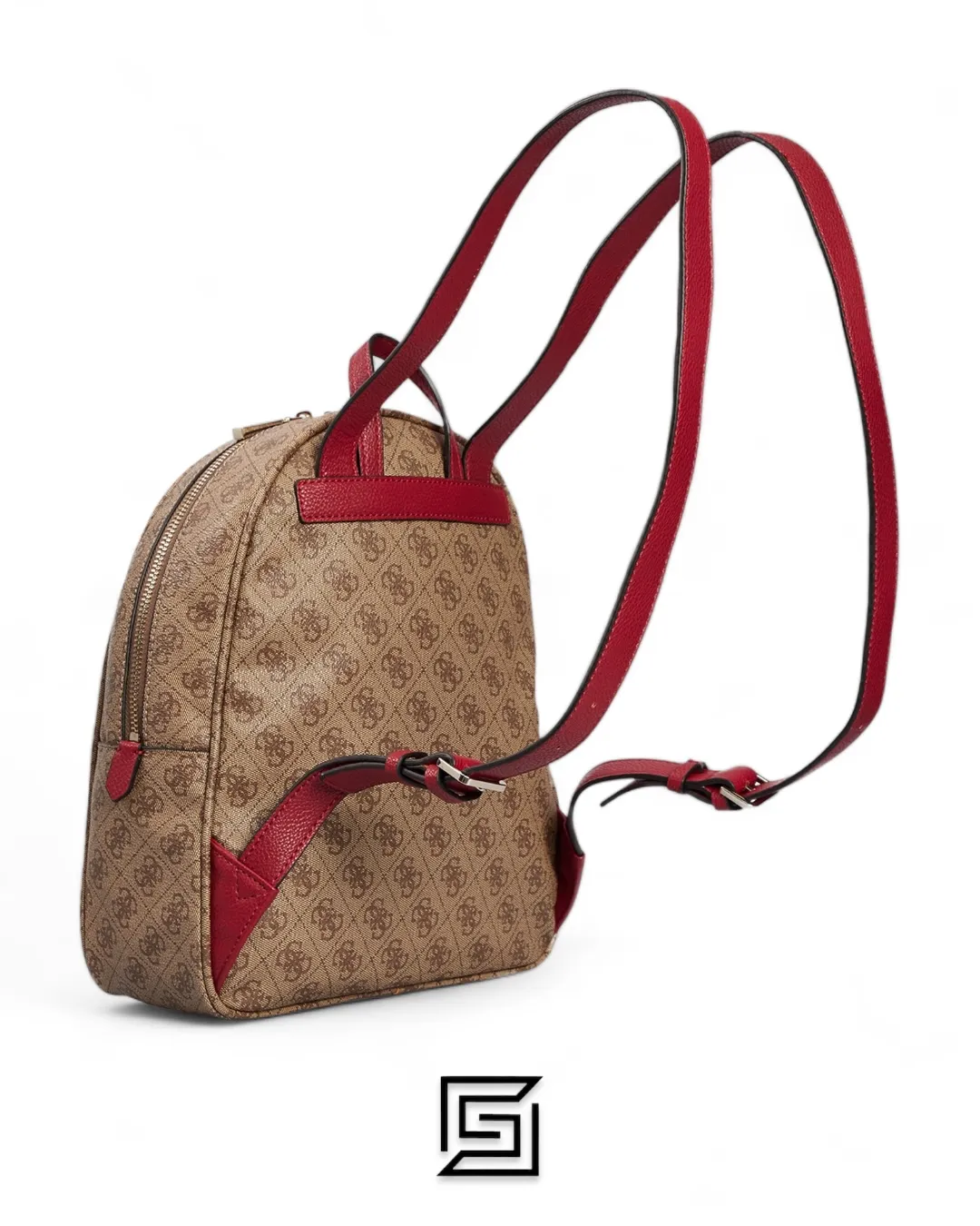 Bags,Leather,Women Guess leather Women's brown backpack HWBS69.95320 Guess