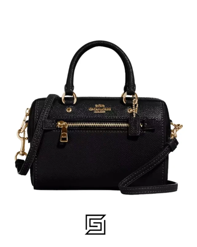 Bags,Leather,Women Coach leather Micro Rowan Crossbody Style No. 1496 Coach