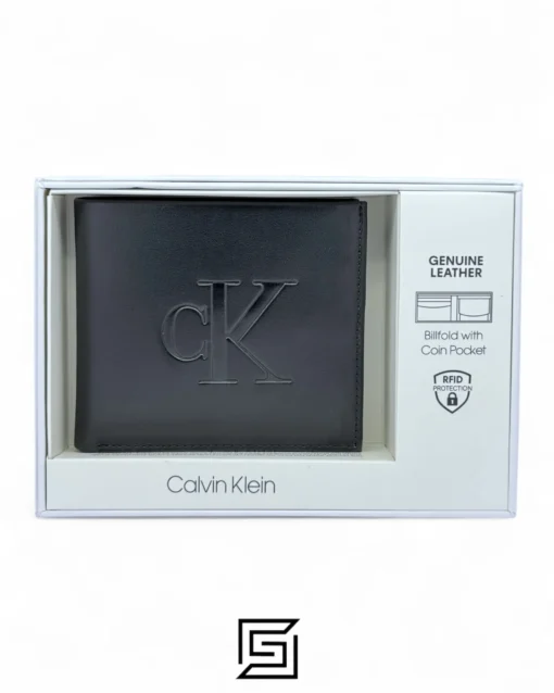 Leather,Wallets,For men Calvin Klein CK SINGLE WALLET LOGO INSIDE LEATHER CK BIG BOX/BLACK Calvin Klein