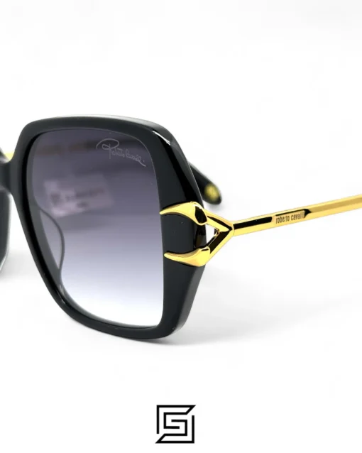 Sunglasses,Women Roberto Cavalli sunglasses SRC077/BLACK X GREY GOLD Roberto Cavalli