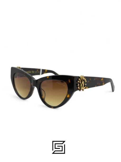 Sunglasses,Women Roberto Cavalli sunglasses SRC017M/TIGER X BROWN Roberto Cavalli