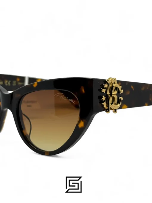 Sunglasses,Women Roberto Cavalli sunglasses SRC017M/TIGER X BROWN Roberto Cavalli