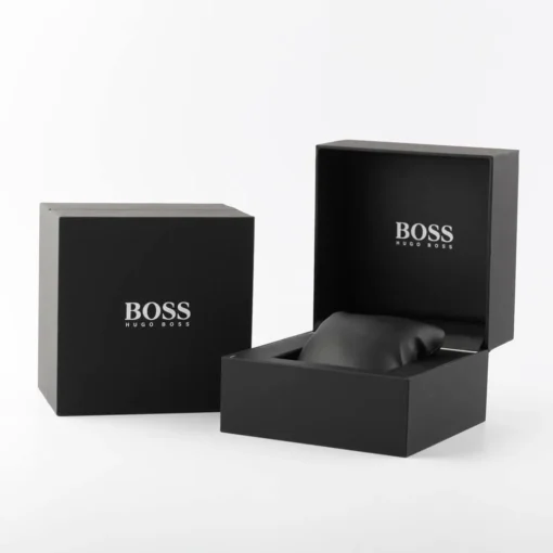 For men,Original Watches Hugo Boss original-watches Chronograph Quartz Watch for Men with Black Leather Strap - 1513783 Hugo Boss