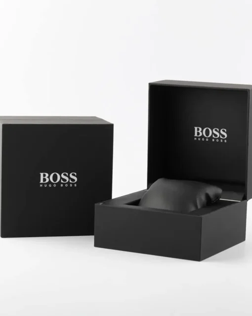 For men,Original Watches Hugo Boss original-watches Chronograph Quartz Watch for Men with Black Leather Strap - 1513783 Hugo Boss