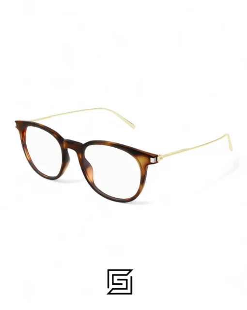 Eyeglasses,For men Saint Laurent eyeglasses SL579 002/TIGER BROWN Saint Laurent