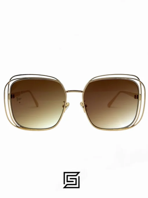 Sunglasses,Women sunglasses FILDIOR S1U/GOLD X HONEY Dior