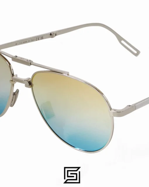 For men,Sunglasses sunglasses DIOR90AIU FOLDING/SILVER X GREEN Dior