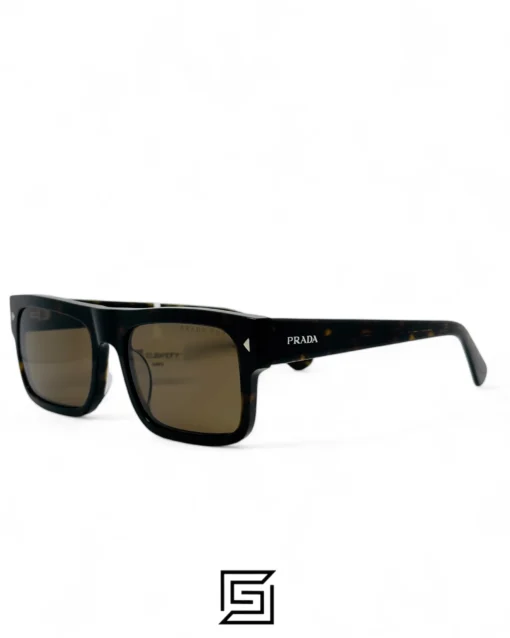 For men,Sunglasses sunglasses PRADA SPR A10SF 17N-01D/TIGER - BROWN Prada