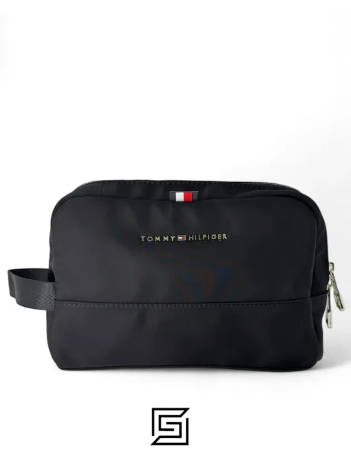 Bags,Leather,Men Tommy Hilfiger leather Tommy Handbag BOX Tommy WATER Water Proof 9/BLACK Tommy Hilfiger