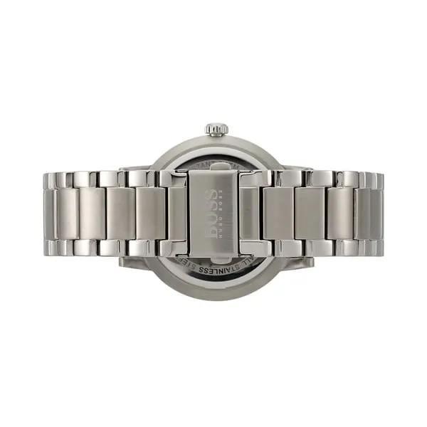 Men,Original Watches Hugo Boss original-watches Men's Grey Dial Stainless Steel Band Watch - 1513596 Boss