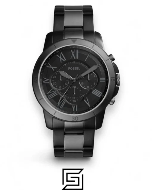 For men,Watches,For men,Original Watches watches Fossil Men's Black Dial Stainless Steel Band Watch - FS5269 Fossil