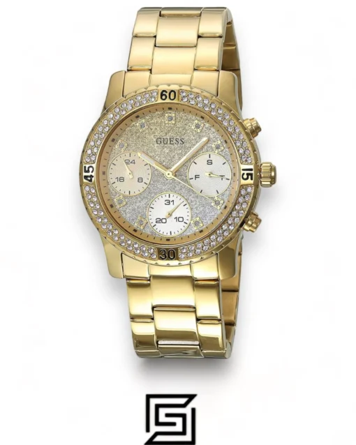 For women,Watches,For women,Original Watches original-watches Guess Women's Gold Dial Stainless Steel Band Watch - W0774L5 Guess