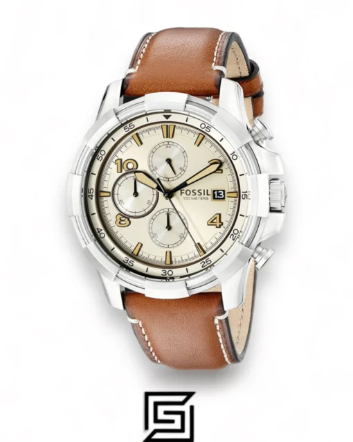 For men,Watches,For men,Original Watches Fossil watches Analog Beige Dial Men's Watch - FS5130 Fossil