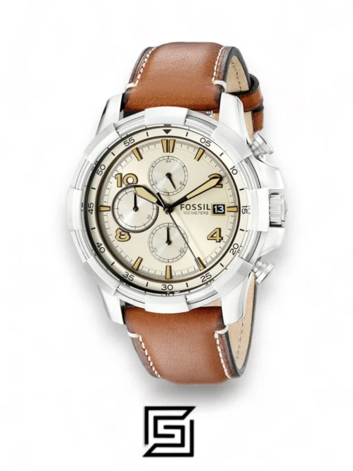 Men,Original Watches Fossil original-watches Analog Beige Dial Men's Watch - FS5130 Fossil