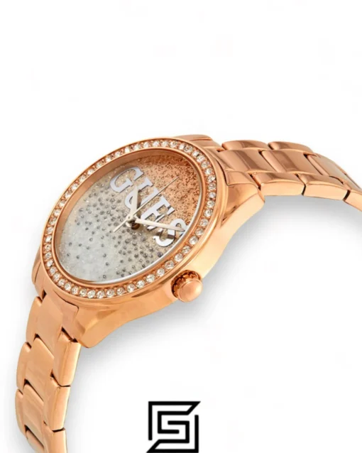 For women,Watches,For women,Original Watches original-watches Guess Women's Rose Gold Dial Stainless Steel Band Watch - W0987L3 Guess