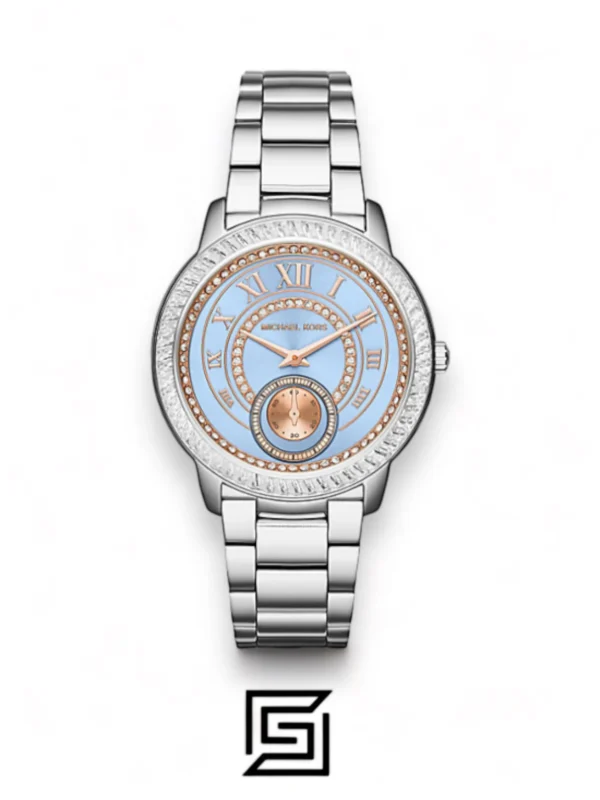Original Watches,Women watches Michael Kors Madelyn Silver Steel Glitz Women's Watch - MK6286 Michael Kors
