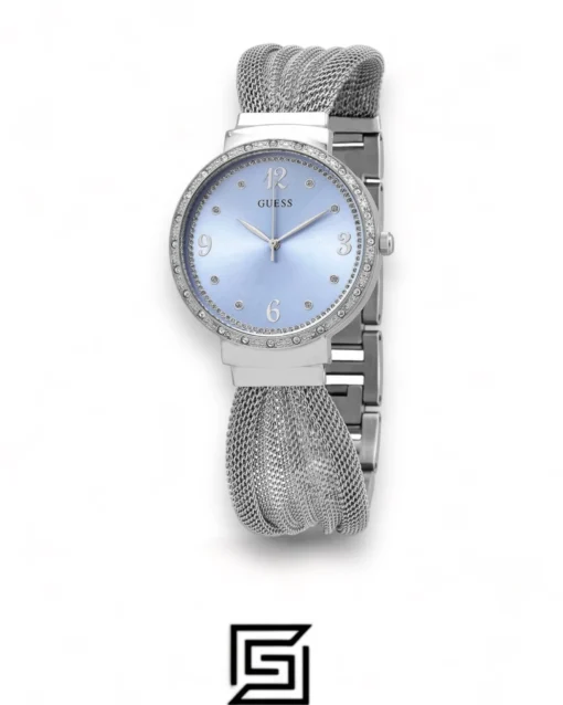 For women,Watches,For women,Original Watches Guess watches Quartz Crystal Blue Dial Ladies Watch - U1083l4 Guess