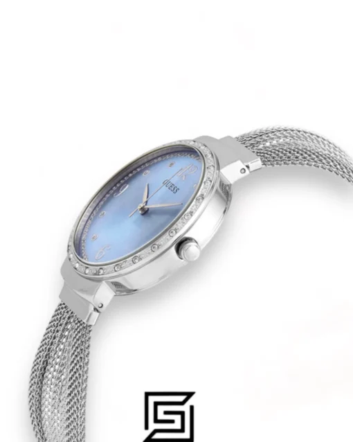 For women,Watches,For women,Original Watches Guess watches Quartz Crystal Blue Dial Ladies Watch - U1083l4 Guess