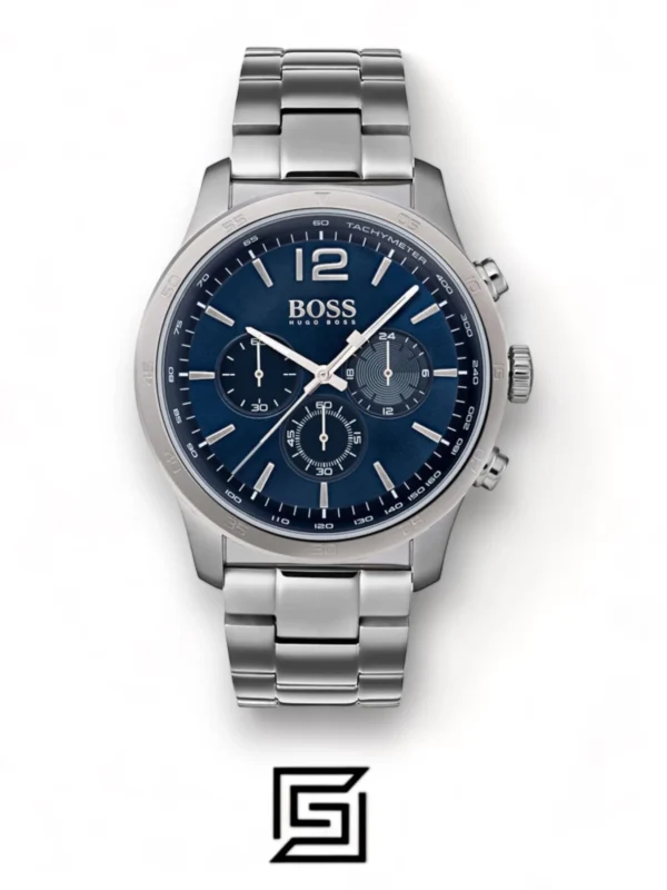 Men,Watches,Men,Original Watches Hugo Boss original-watches The Professional Blue Dial Stainless Steel Men's Watch - 1513527 Boss