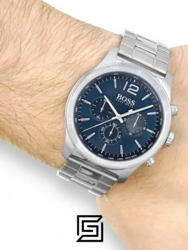 Men,Watches,Men,Original Watches Hugo Boss original-watches The Professional Blue Dial Stainless Steel Men's Watch - 1513527 Boss