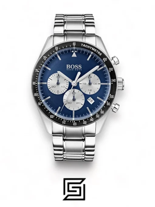 For men,Watches,For men,Original Watches Hugo Boss original-watches Trophy Men's Blue Dial Stainless Steel Band Watch - 1513630 Hugo Boss