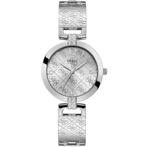 For women,Original Watches Guess original-watches ladies-silver-tone-case-silver-tone-stainless-steel-watch-w1228l1 Guess