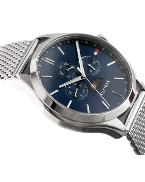 For men,Original Watches Tommy Hilfiger original-watches Men's Blue Dial Stainless Steel Band Watch - 1791302 Tommy Hilfiger