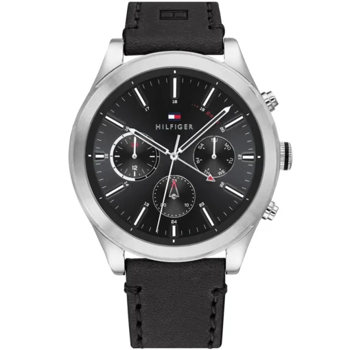 For men,Original Watches Tommy Hilfiger original-watches Men's Leather Ashton Multi-Function Chronograph Watch 1791740 Tommy Hilfiger