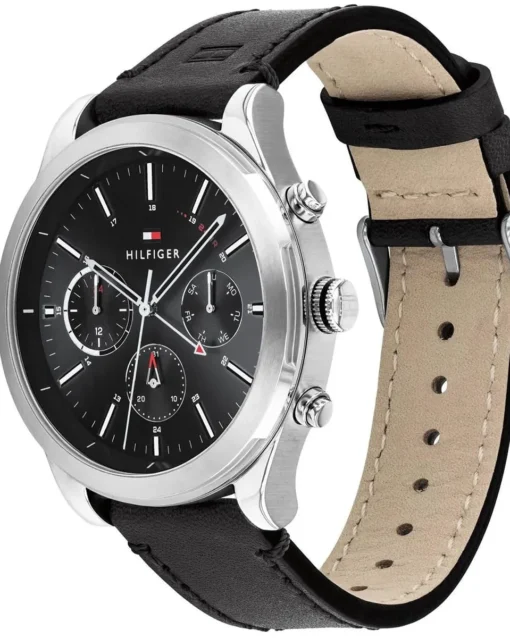 For men,Original Watches Tommy Hilfiger original-watches Men's Leather Ashton Multi-Function Chronograph Watch 1791740 Tommy Hilfiger