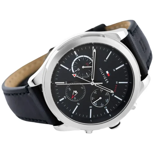 For men,Original Watches Tommy Hilfiger original-watches Men's Leather Ashton Multi-Function Chronograph Watch 1791740 Tommy Hilfiger