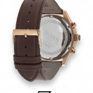 Men,Original Watches Hugo Boss watches Men's Blue Dial Color Leather Strap Watch - 1513604 Boss