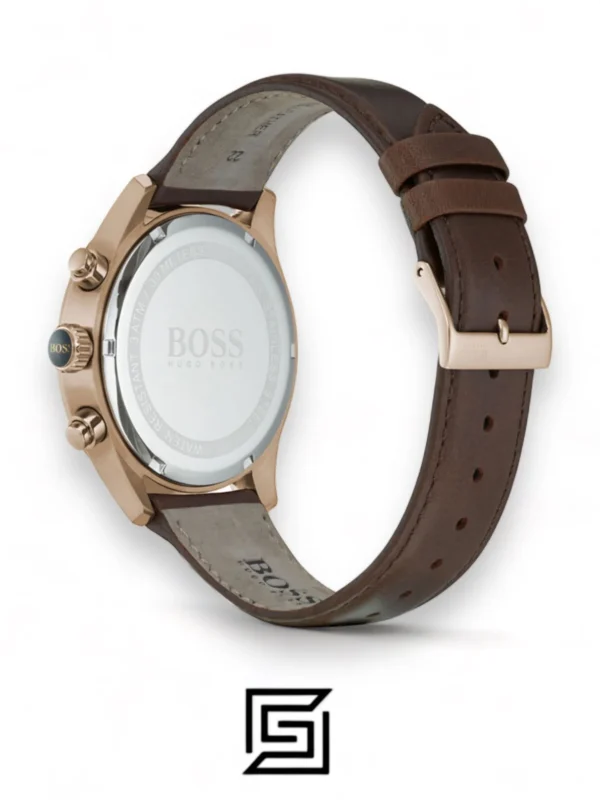 Men,Original Watches Hugo Boss watches Men's Blue Dial Color Leather Strap Watch - 1513604 Boss