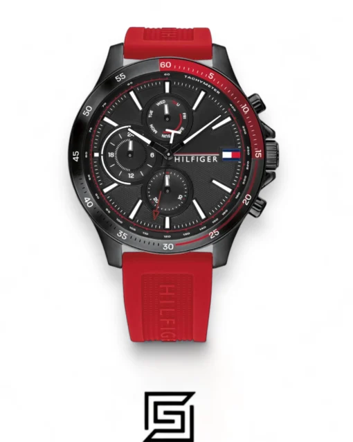 For men,Watches,For men,Original Watches Tommy Hilfiger original-watches Men's Analogue Quartz Watch with Silicone Strap - 1791722 Tommy Hilfiger